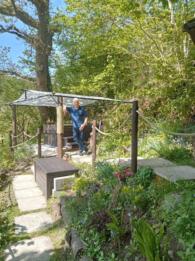 'Morris' The Shepherd'S Hut With Woodland Hot Tub Carmarthen Luaran gambar