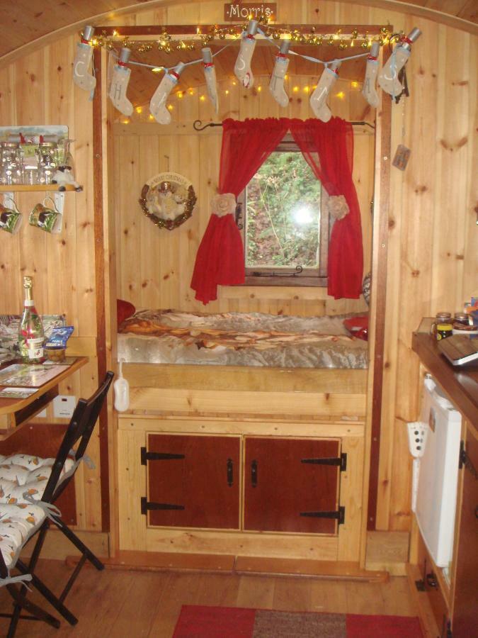 'Morris' The Shepherd'S Hut With Woodland Hot Tub Carmarthen Luaran gambar